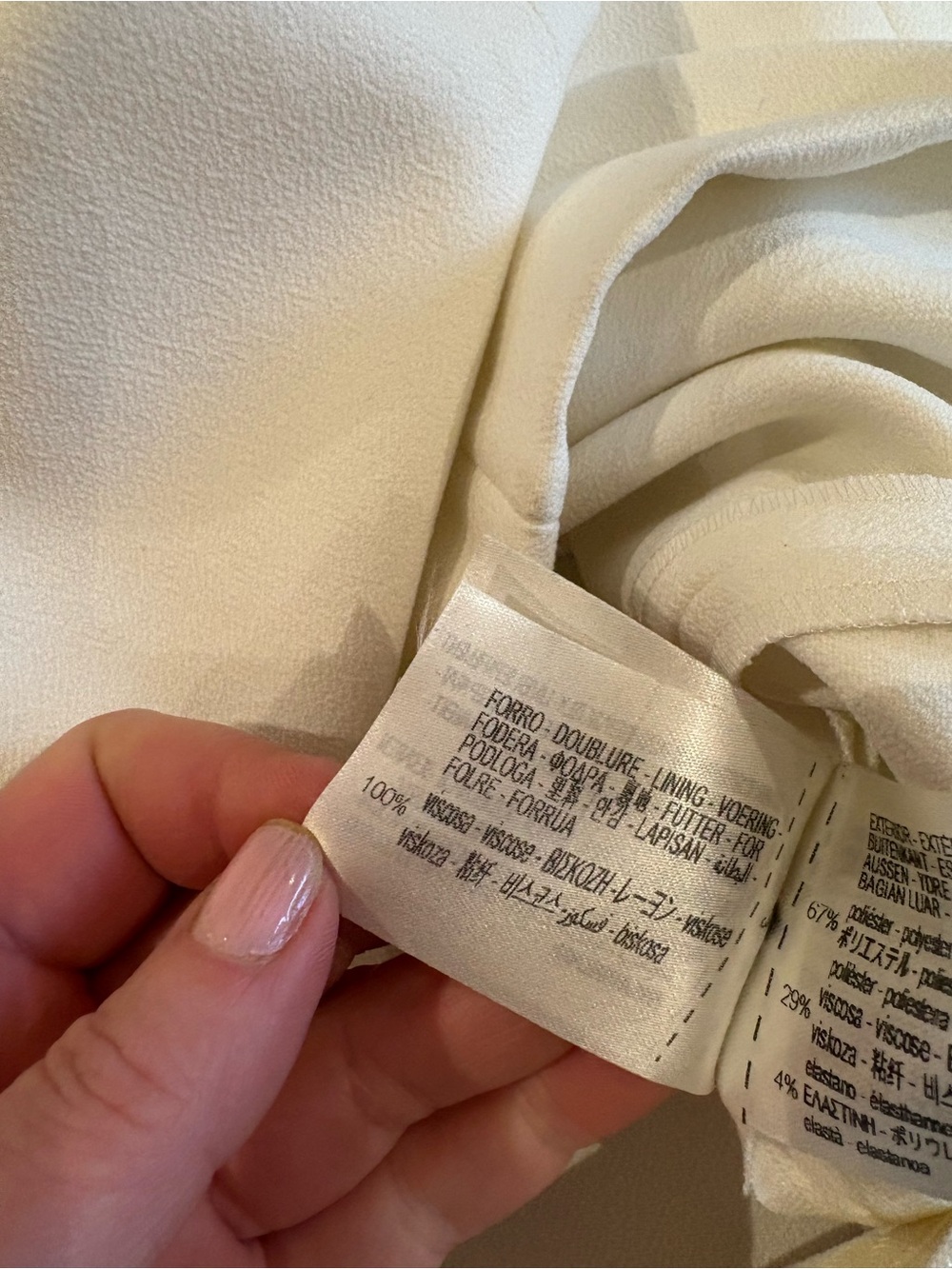Zara White Long-Sleeve Formal Wedding Maxi Dress Small - Picture 10 of 10